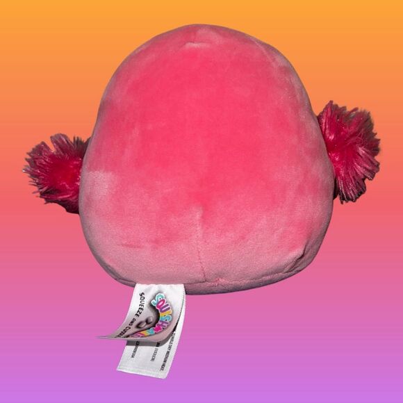 Pink Flamingo Cookie Sealife Squad Bird Stuffed Plush 5” Squishmallow - Picture 4 of 5
